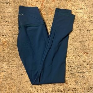 NVGTN blue signature leggings. NOT SEAMLESS
